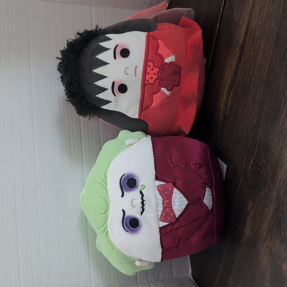 Squishmallows Beetlejuice Lydia Deetz & Beetlejuice NEW